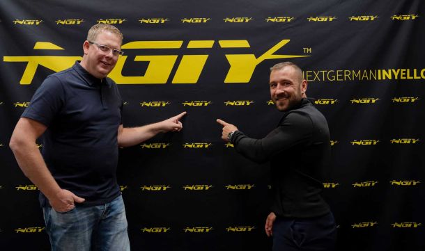 Stehen an der Spitze der Mission in Richtung Gelbes Trikot: Präsident Robert Förstemann (rechts) und Vizepräsident Bernd Sudhoff